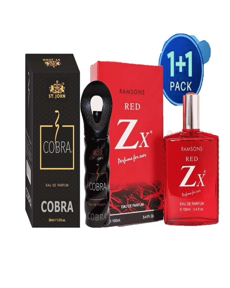 Ramson Zx Eau De Perfume 100 ml Buy Get St John Cobra 24 Hrs Eau De Perfume-50 Ml  Free (Buy 1 Get 1 )