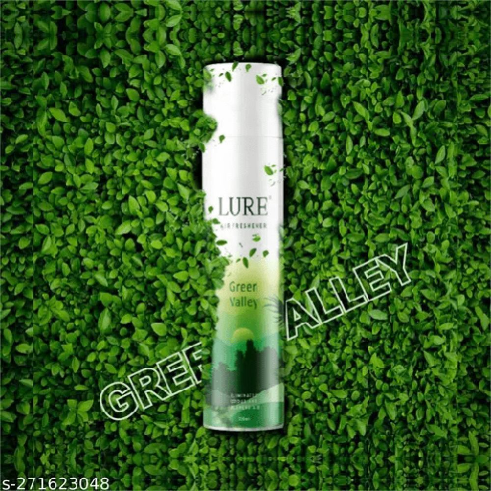 Lure Green Valley Fresh Long Lasting Room Air Freshener 220 ml