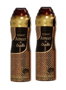 Al Nuaim Ameer Al Oud Long Lasting Perfume-200 ml Pack Of-2