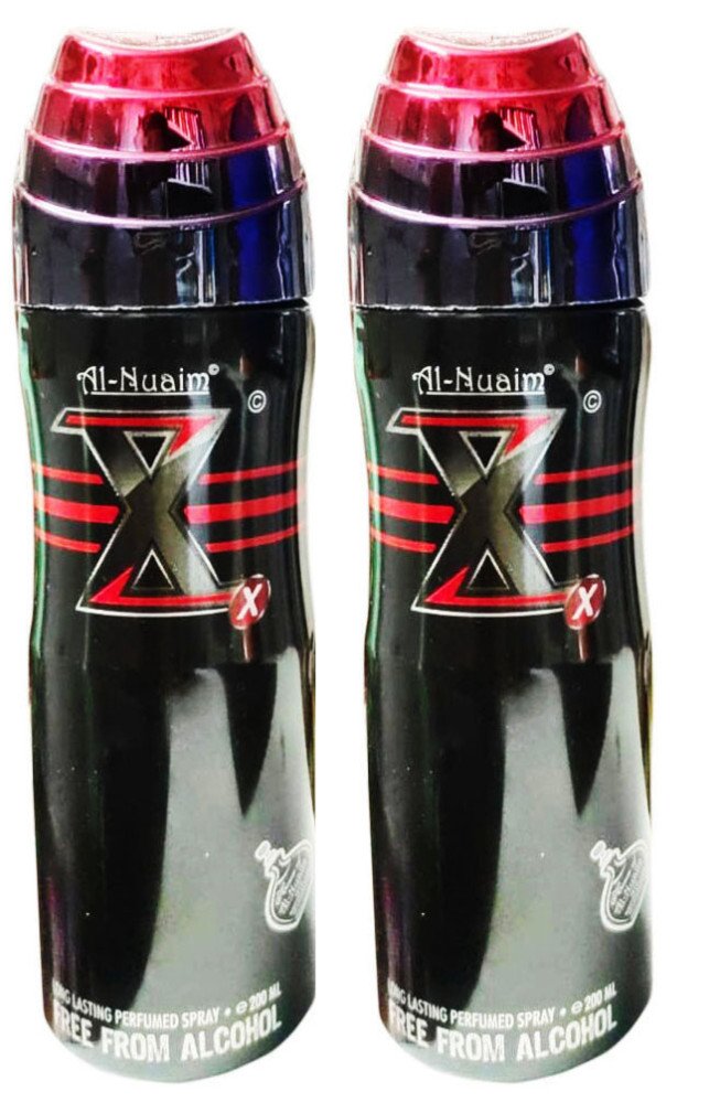 Al Nuaim Xx Long Lasting Perfume Spray-200 ml Pack Of-2