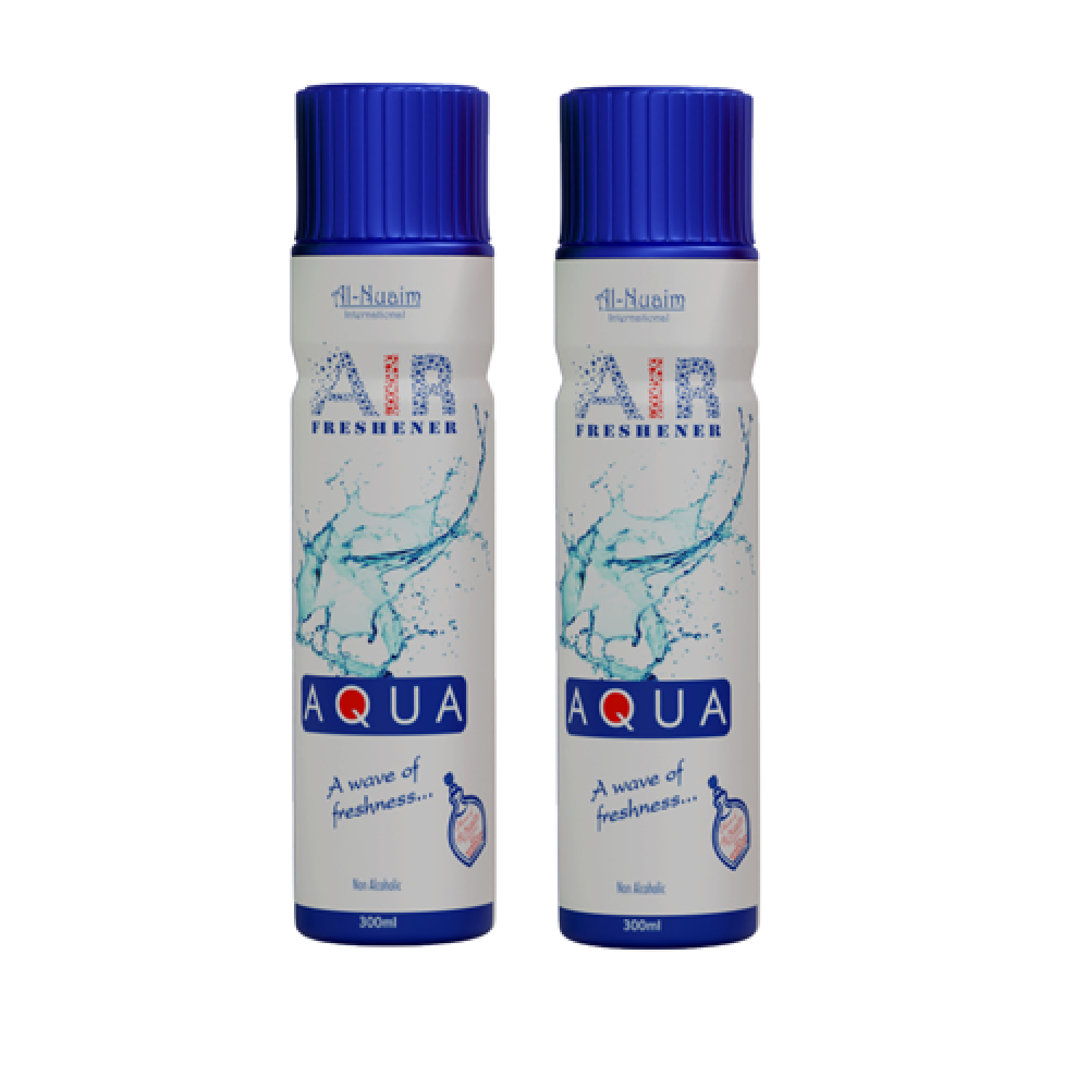 Al Nauim Aqua Long Lasting Room Freshener-300 ml Pack Of-2