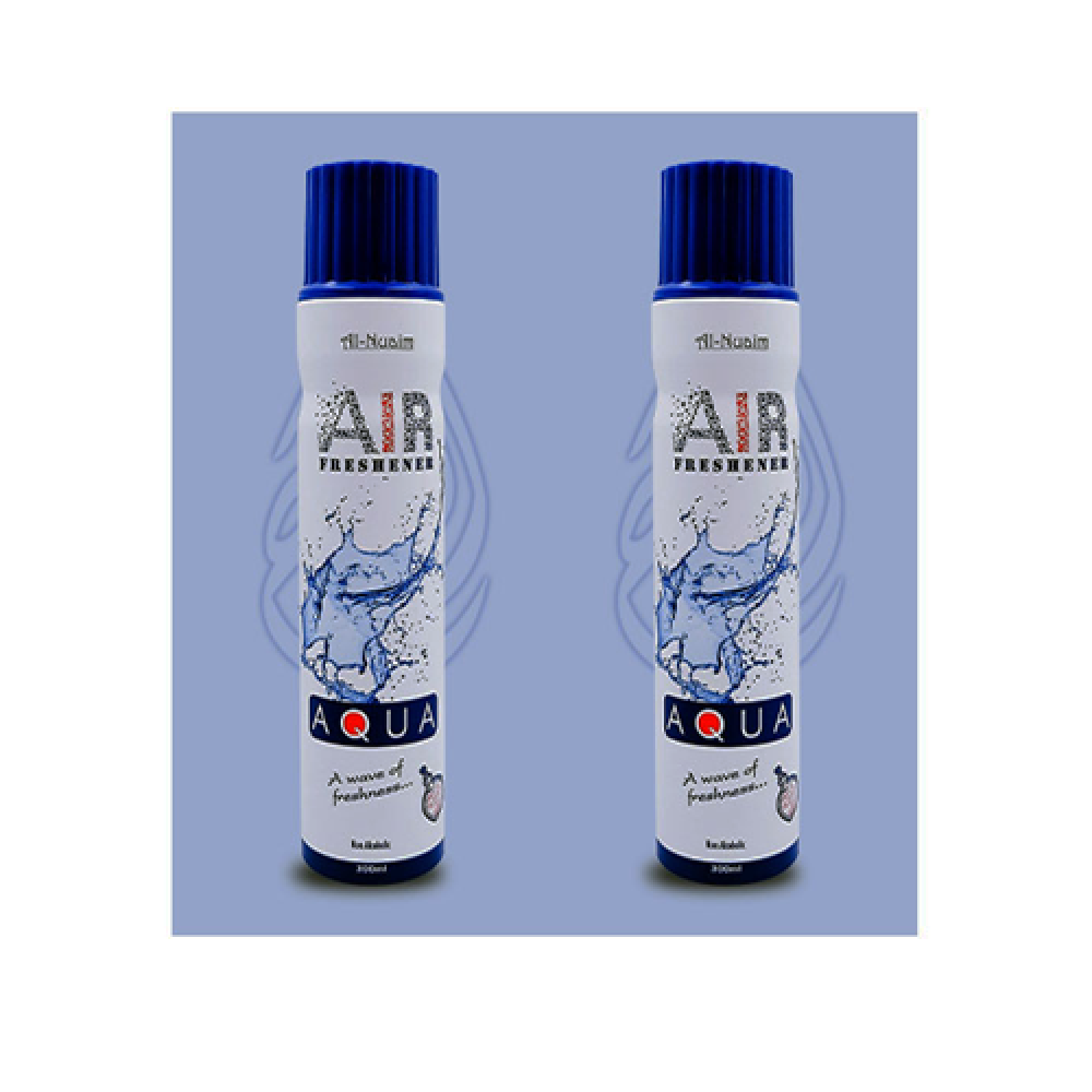 Al Nauim Aqua Long Lasting Room Freshener-300 ml Pack Of-2