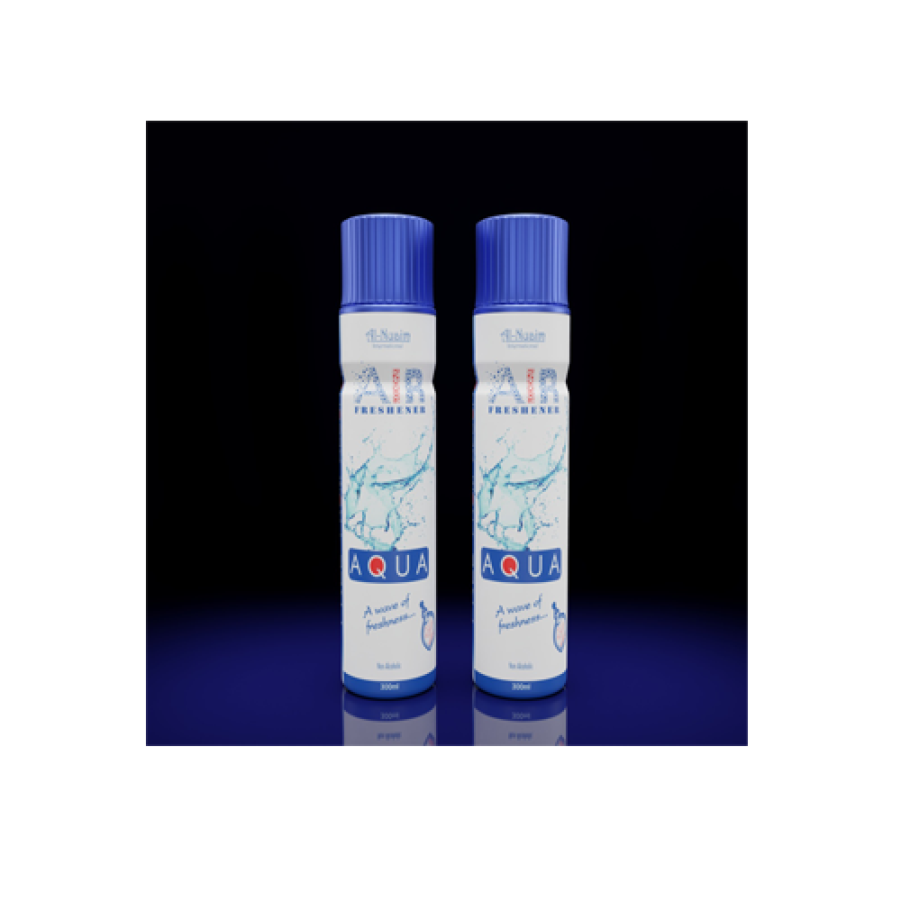 Al Nauim Aqua Long Lasting Room Freshener-300 ml Pack Of-2