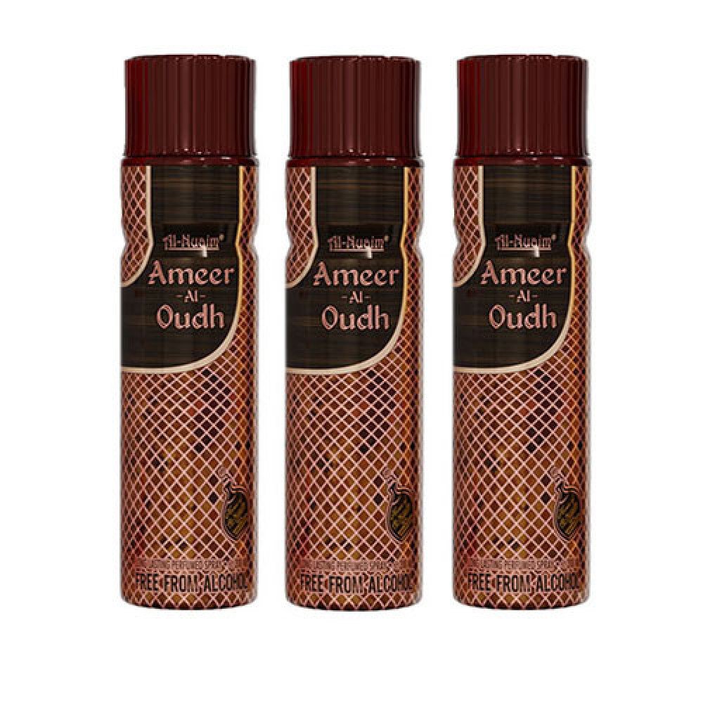 Al nuaim Ameer Al Oudh Long Lasting Room Freshener -300 ml Pack Of-3