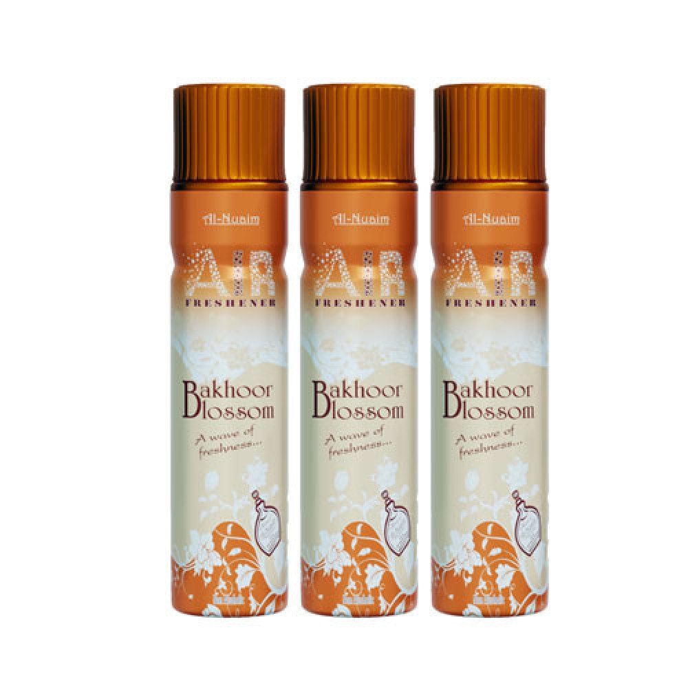 Al Nuaim Bakhoor Blossom Long Lasting Room Freshener-300 ml Pack Of-3