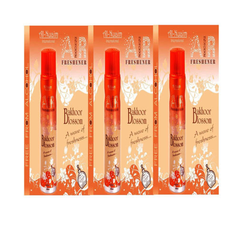 Al Nuaim Bakhoor Blossom Long Lasting Room Freshener-300 ml Pack Of-3