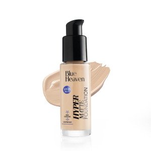 Blue Heaven Hypermatte Liquid Foundation, 103 Natural Sand, 30ml