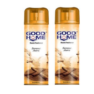 Good Home Serena Aura Sandal Room Freshener- Spray  (160 g)-Pack Of-2