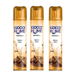 Good Home Serena Aura Sandal Room Freshener- Spray  (160 g)-Pack Of-3