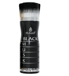 Al Nuaim Black Musk Long Lasting perfume Spary-200 ml